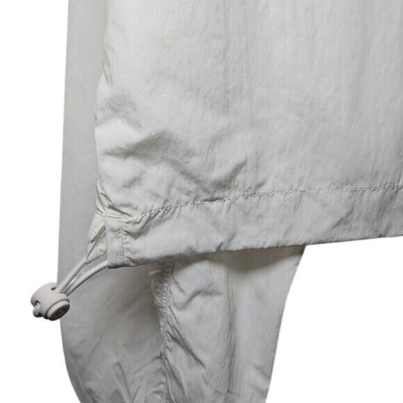 Champion Classic White Hooded Anorak Wind Jacket Small New 1/4 Zip Spellout - Picture 11 of 14